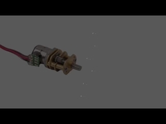 Dシャフトの変速機が付いているSM08-GB10 8mmの直径の両極ステッピング モーター