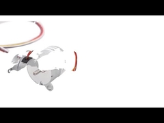 25mmの直径15度のステップ角度のステッピング モーターSM25-024-8135G