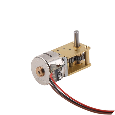 15mm Motor+Worm Gearbox Geared Stepper Motor for Robotics、Industrial Use、Automation