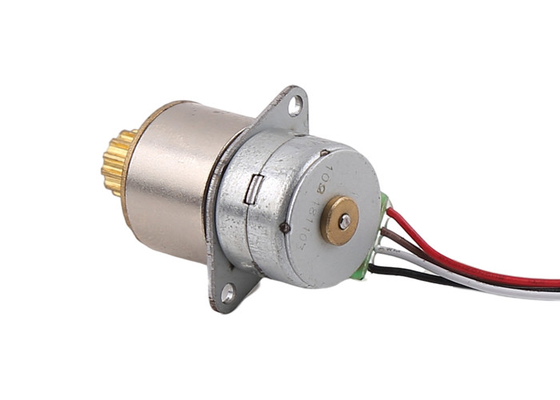 Diameter 15mm 12 V Gearbox Stepper Motor High Torque Low Speed Gear Ratio 1:10~1:350