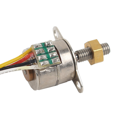 10mm Mini Stepping Motor 2 Phase 4 Wire Stepper Motor With Copper Nut Applied To Precision Medical Equipment