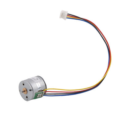 Bipolar Drive 24V Micro Stepper Motor 20mm 2 Phase With Metal Gear