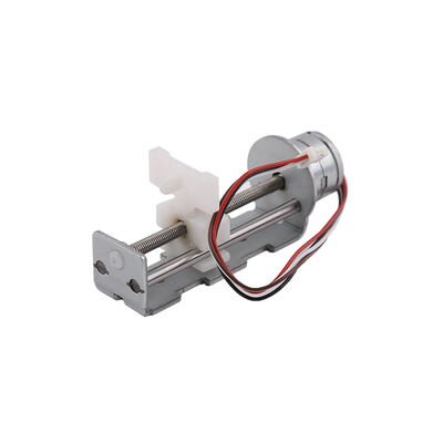 6V slider stepper motor 15mm diameter mini linear stepper motor with POM slider nut