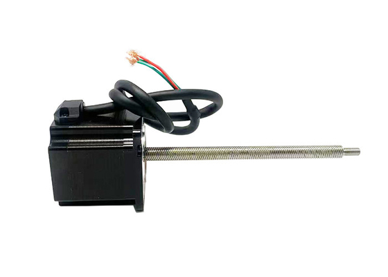 Nema 23 (57mm) hybrid stepper motor, bipolar, 4-lead, ACME lead screw, low noise, long life, high performance.