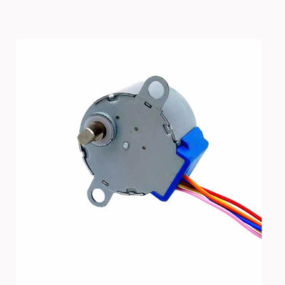 24mm Diameter Permanent Magnet Stepper Motor with Gearbox 385mA Current 5v 12v 24v Voltage