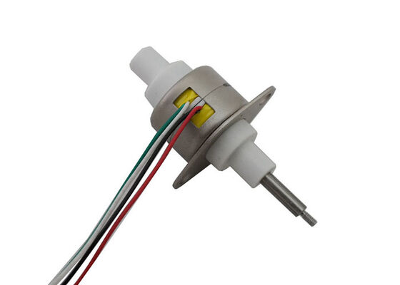 Fixed-axis 20mm diameter linear stepper motor with selectable step angles of 7.5° and 15°